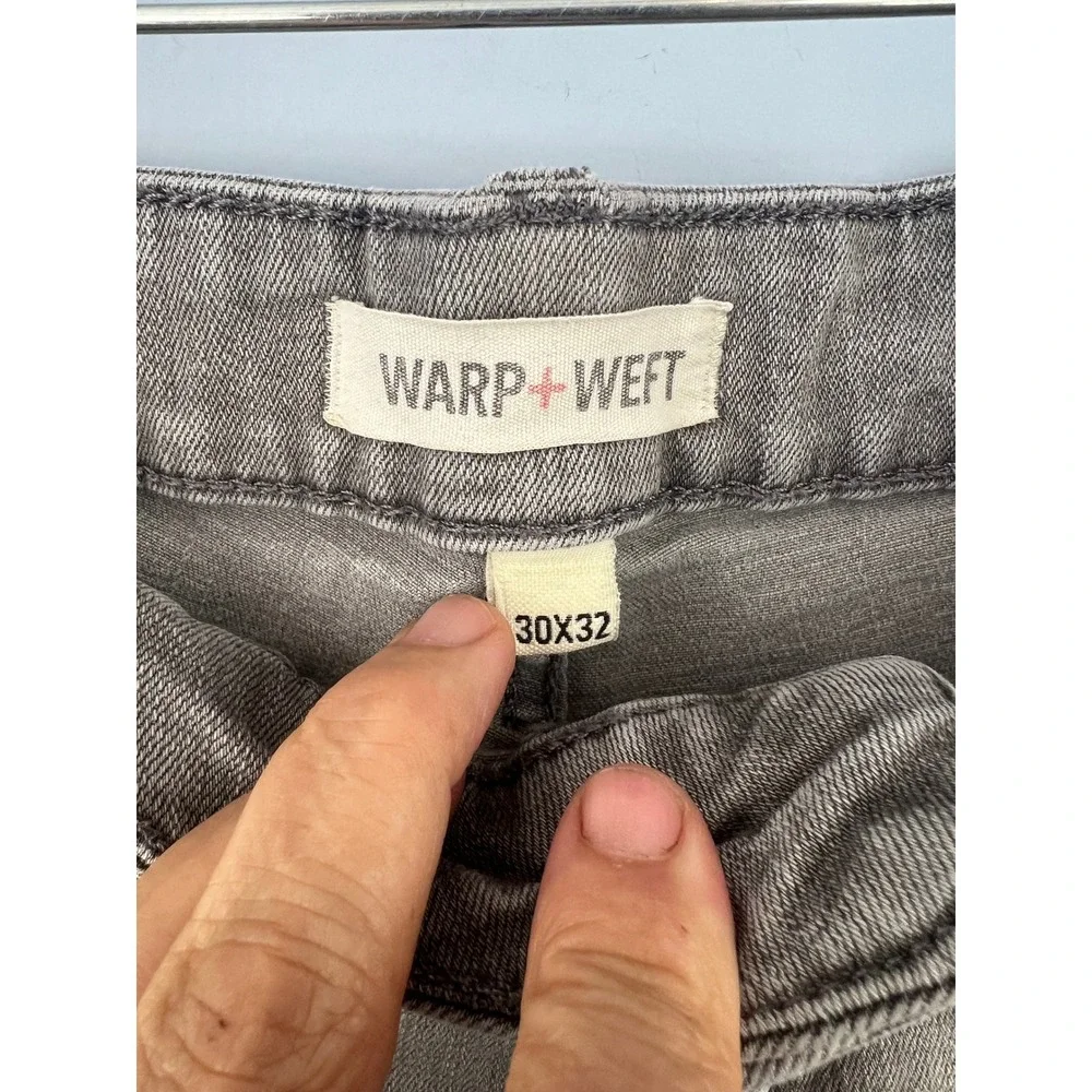 WARP‎ + WEFT AMS Amsterdam Slim Jeans in Smoke Size 30 x 32